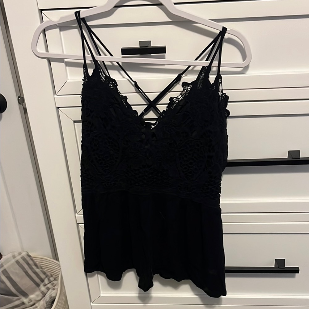 Maurice’s Black Lace Women's Top